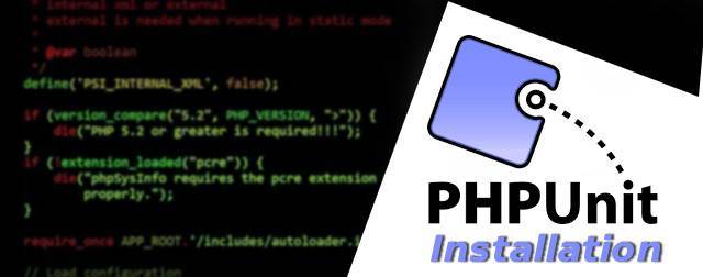 installing PHPUnit